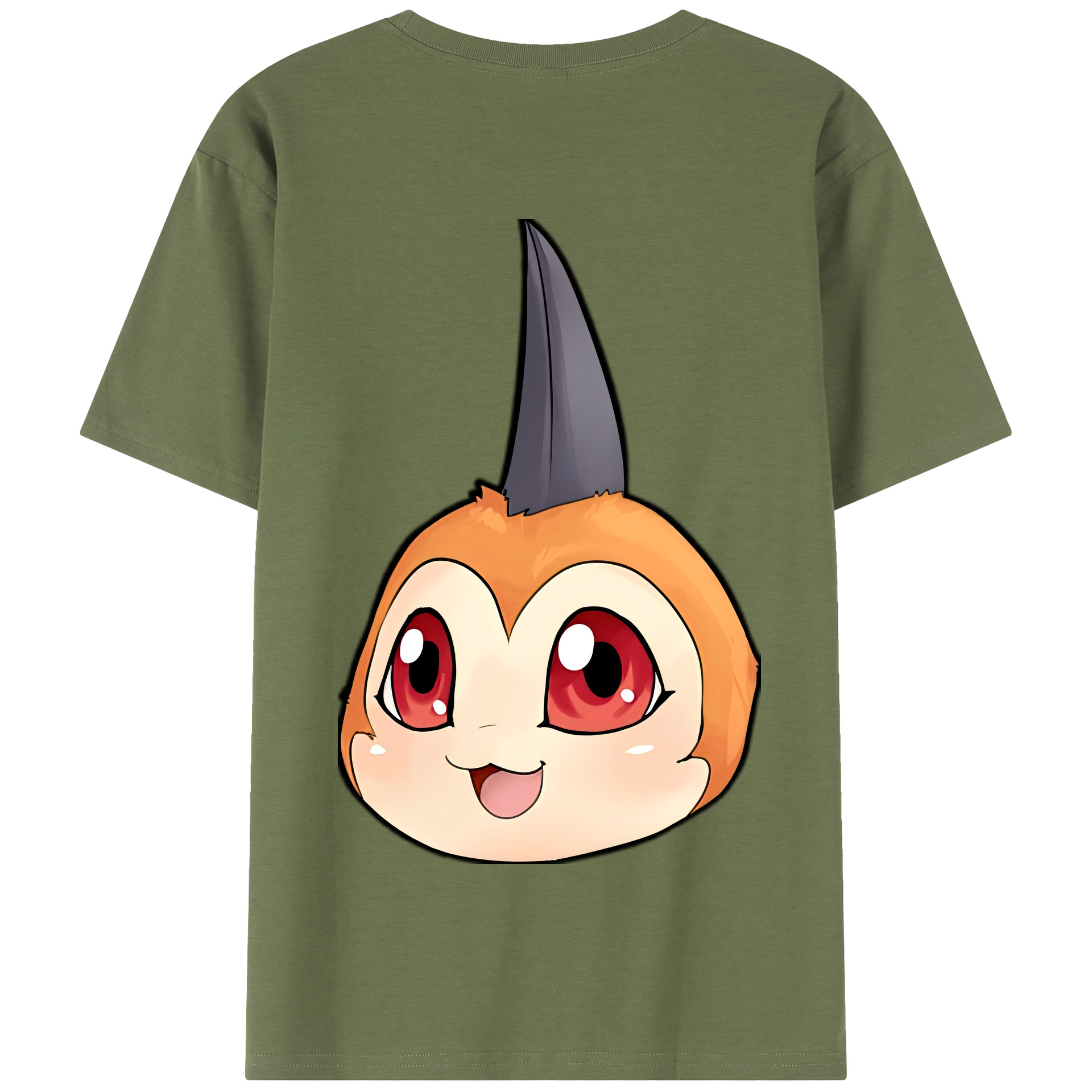（画像用） Digimon デジタルモンスター/デジモン 綿100％半袖Tシャツ（背面プリント）